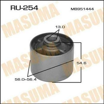 Masuma RU-254 Сайлентблок диференціала RU254: Купити в Україні - Добра ціна на EXIST.UA!