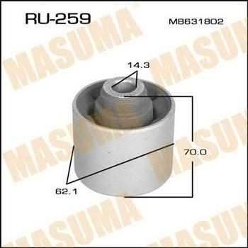Masuma RU-259 Сайлентблок RU259: Купити в Україні - Добра ціна на EXIST.UA!