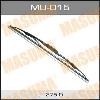 Masuma MU-015 Щітка склоочисника каркасна Masuma Nano Graphite 380 мм (15") MU015: Купити в Україні - Добра ціна на EXIST.UA!