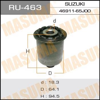 Masuma RU-463 Сайлентблок RU463: Приваблива ціна - Купити в Україні на EXIST.UA!
