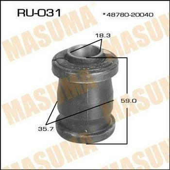Masuma RU-031 Сайлентблок RU031: Купити в Україні - Добра ціна на EXIST.UA!