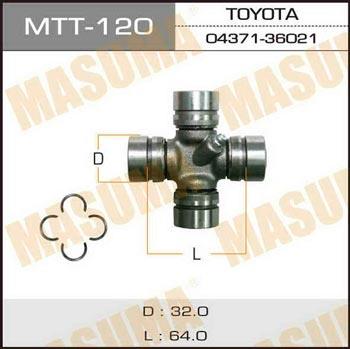 Masuma MTT-120 Хрестовина валу карданного MTT120: Купити в Україні - Добра ціна на EXIST.UA!