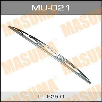 Masuma MU-021 Щітка склоочисника каркасна Masuma Nano Graphite 530 мм (21") MU021: Приваблива ціна - Купити в Україні на EXIST.UA!