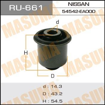 Masuma RU-661 Сайлентблок RU661: Приваблива ціна - Купити в Україні на EXIST.UA!
