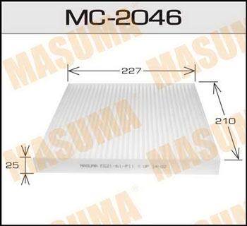 Masuma MC-2046 Фільтр салону MC2046: Купити в Україні - Добра ціна на EXIST.UA!