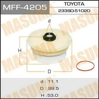 Masuma MFF-4205 Паливний фільтр MFF4205: Приваблива ціна - Купити в Україні на EXIST.UA! MFF4205 Masuma Паливний фільтр