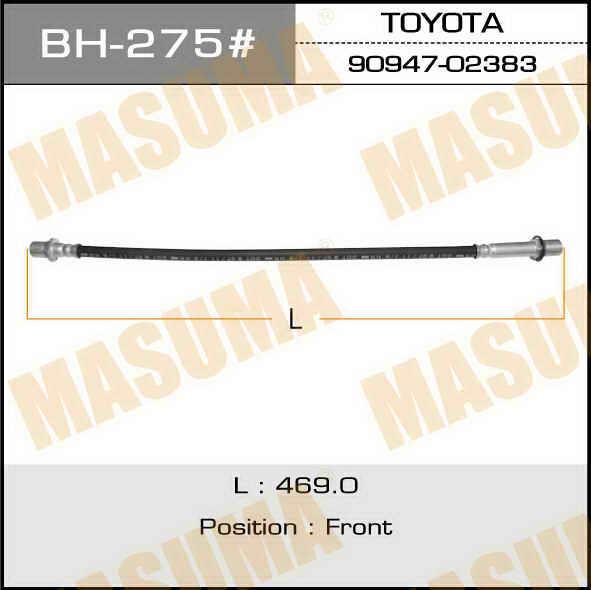 BH275 Masuma Тормозной шланг