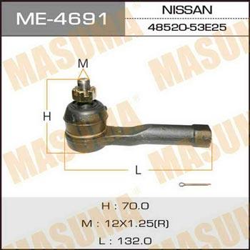 Masuma ME-4691 Наконечник рульової тяги ME4691: Купити в Україні - Добра ціна на EXIST.UA!