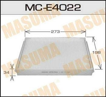 Masuma MC-E4022 Фільтр салону MCE4022: Купити в Україні - Добра ціна на EXIST.UA!