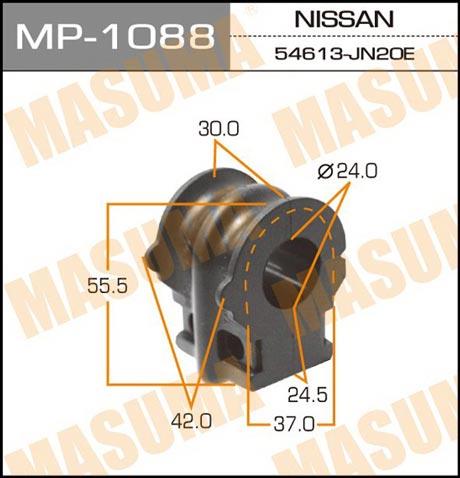 Masuma MP-1088 Втулка стабілізатора переднього MP1088: Купити в Україні - Добра ціна на EXIST.UA!