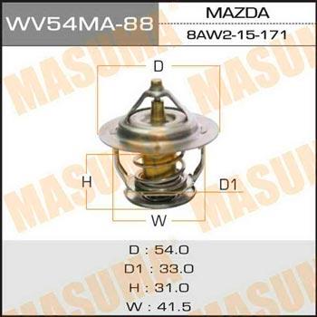 Masuma WV54MA-88 Термостат WV54MA88: Приваблива ціна - Купити в Україні на EXIST.UA!
