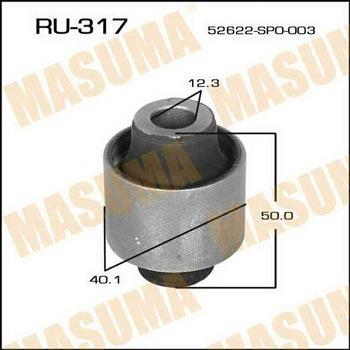 Masuma RU-317 Сайлентблок заднього амортизатора RU317: Купити в Україні - Добра ціна на EXIST.UA!