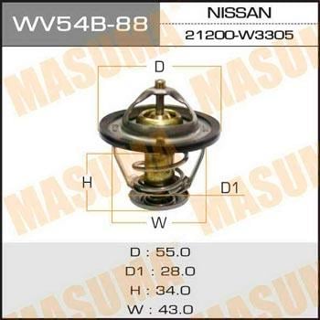 WV54B88 Masuma Термостат