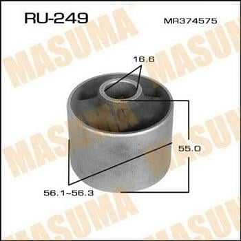 Masuma RU-249 Сайлентблок диференціала RU249: Купити в Україні - Добра ціна на EXIST.UA!
