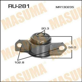 Masuma RU-281 Сайлентблок RU281: Купити в Україні - Добра ціна на EXIST.UA!