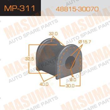 Masuma MP-311 Втулка стабілізатора MP311: Купити в Україні - Добра ціна на EXIST.UA!