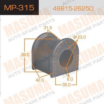 Masuma MP-315 Втулка стабілізатора заднього MP315: Купити в Україні - Добра ціна на EXIST.UA!