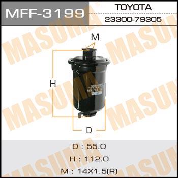 Masuma MFF-3199 Фільтр палива MFF3199: Купити в Україні - Добра ціна на EXIST.UA!