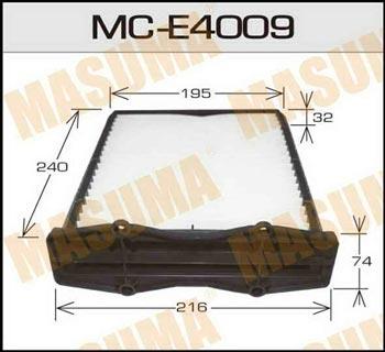 Masuma MC-E4009 Фільтр салону MCE4009: Купити в Україні - Добра ціна на EXIST.UA!