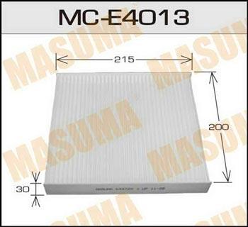 Masuma MC-E4013 Фільтр салону MCE4013: Купити в Україні - Добра ціна на EXIST.UA!