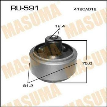 Masuma RU-591 Сайлентблок заднього поздовжнього важеля RU591: Приваблива ціна - Купити в Україні на EXIST.UA!