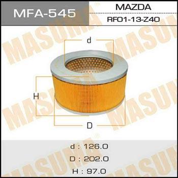 Masuma MFA-545 Повітряний фільтр MFA545: Купити в Україні - Добра ціна на EXIST.UA!