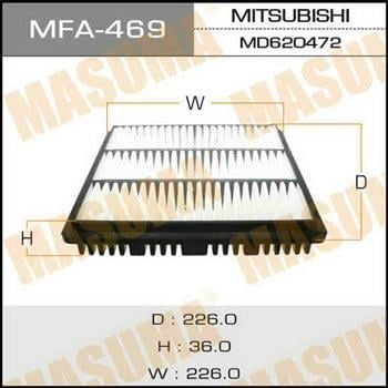 MFA469 Masuma Воздушный фильтр