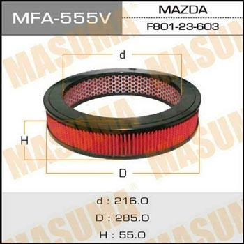 Masuma MFA-555 Повітряний фільтр MFA555: Купити в Україні - Добра ціна на EXIST.UA!