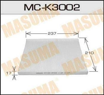 Masuma MC-K3002 Фільтр салону MCK3002: Купити в Україні - Добра ціна на EXIST.UA!