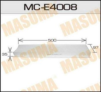 Masuma MC-E4008 Фільтр салону MCE4008: Купити в Україні - Добра ціна на EXIST.UA!