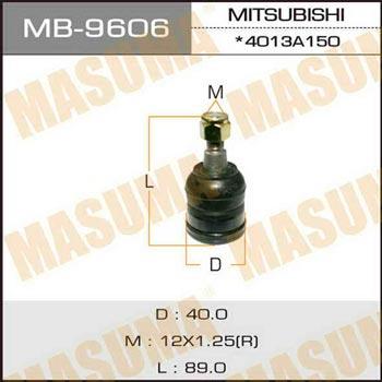 Masuma MB-9606 Опора кульова MB9606: Купити в Україні - Добра ціна на EXIST.UA!