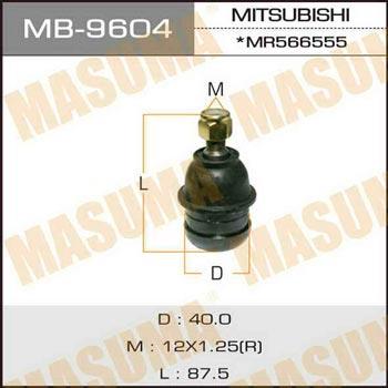 Masuma MB-9604 Опора кульова MB9604: Купити в Україні - Добра ціна на EXIST.UA!