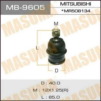 Masuma MB-9605 Опора кульова MB9605: Купити в Україні - Добра ціна на EXIST.UA!