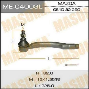 Masuma ME-C4003L Наконечник рульової тяги лівий MEC4003L: Купити в Україні - Добра ціна на EXIST.UA!