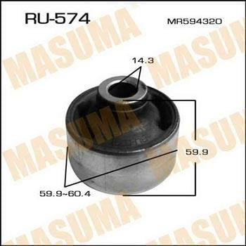 Masuma RU-574 Сайлентблок RU574: Купити в Україні - Добра ціна на EXIST.UA!