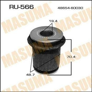 Masuma RU-566 Сайлентблок переднього нижнього важеля RU566: Купити в Україні - Добра ціна на EXIST.UA!