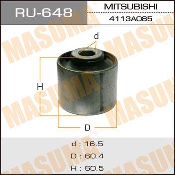 Masuma RU-648 Сайлентблок заднього поздовжнього важеля RU648: Купити в Україні - Добра ціна на EXIST.UA!