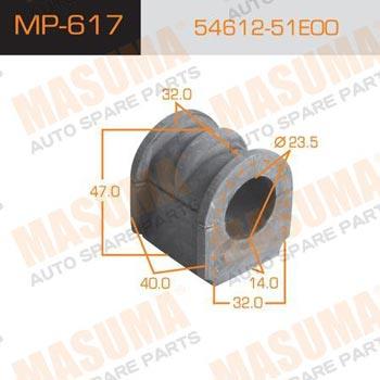 Masuma MP-617 Втулка стабілізатора переднього MP617: Купити в Україні - Добра ціна на EXIST.UA!