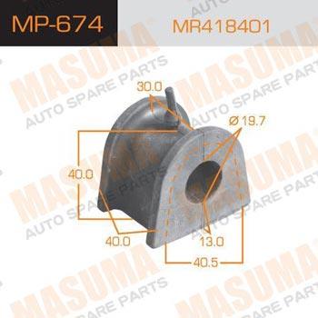 Masuma MP-674 Втулка стабілізатора переднього MP674: Купити в Україні - Добра ціна на EXIST.UA!