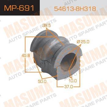 Masuma MP-691 Втулка стабілізатора переднього MP691: Купити в Україні - Добра ціна на EXIST.UA!