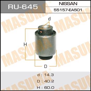 Masuma RU-645 Сайлентблок задньої цапфи RU645: Купити в Україні - Добра ціна на EXIST.UA!