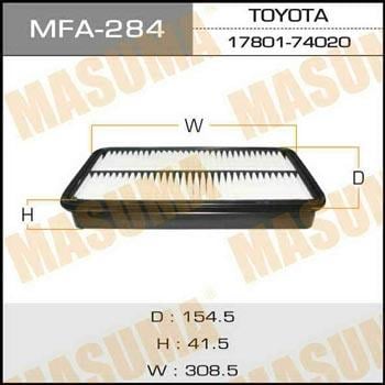 MFA284 Masuma Воздушный фильтр