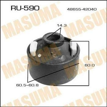 Masuma RU-590 Сайлентблок важеля RU590: Купити в Україні - Добра ціна на EXIST.UA!
