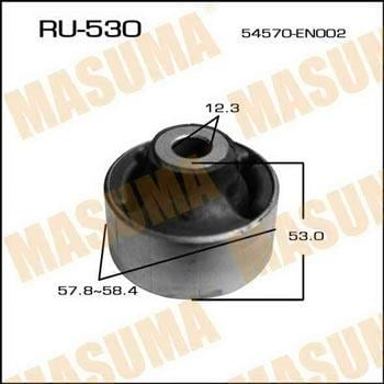 Masuma RU-530 Сайлентблок переднього важеля задній RU530: Купити в Україні - Добра ціна на EXIST.UA!