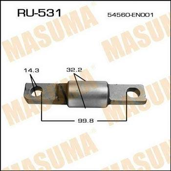 Masuma RU-531 Сайлентблок переднього важеля задній RU531: Купити в Україні - Добра ціна на EXIST.UA!