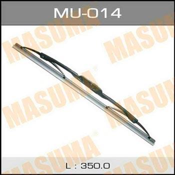 Masuma MU-014 Щітка склоочисника каркасна Masuma Nano Graphite 350 мм (14") MU014: Купити в Україні - Добра ціна на EXIST.UA!