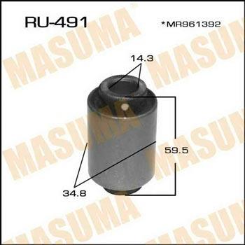 Masuma RU-491 Сайлентблок RU491: Приваблива ціна - Купити в Україні на EXIST.UA!