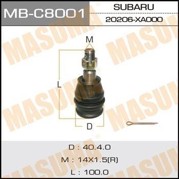 Masuma MB-C8001 Опора кульова MBC8001: Купити в Україні - Добра ціна на EXIST.UA!