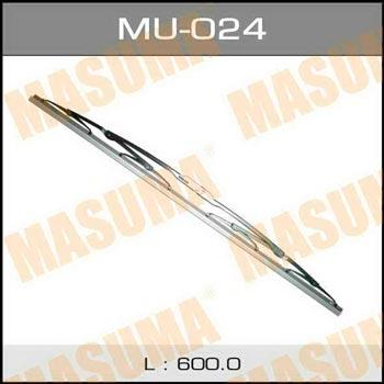 Masuma MU-024 Щітка склоочисника каркасна Masuma Nano Graphite 600 мм (24") MU024: Купити в Україні - Добра ціна на EXIST.UA!