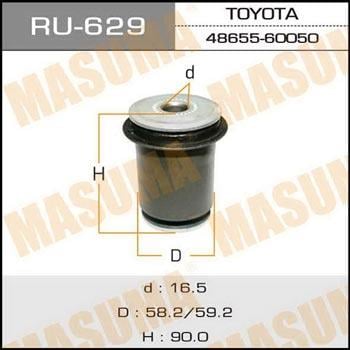 Masuma RU-629 Сайлентблок переднього нижнього важеля RU629: Купити в Україні - Добра ціна на EXIST.UA!